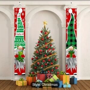 Christmas Gnome Door Banners